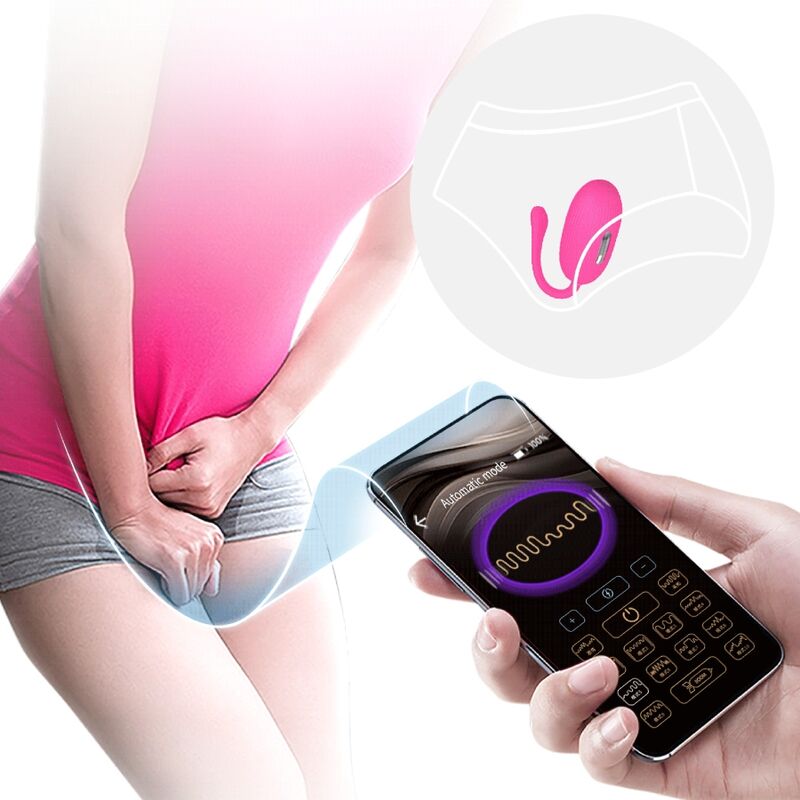 Pretty Love - Doreen Rechargeable Vibrating Egg Magenta Remote Control – Egg Vibrator
