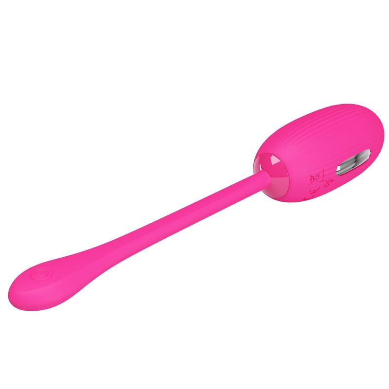 Pretty Love - Doreen Rechargeable Vibrating Egg Magenta Remote Control – Egg Vibrator