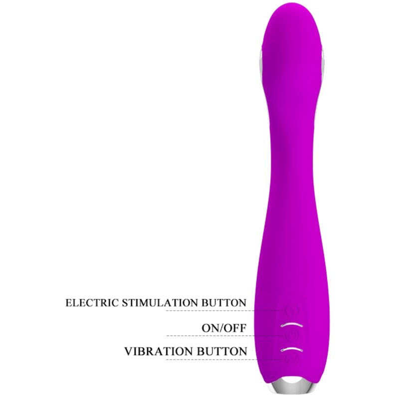 Pretty Love - Hector Rechargeable Electroshock Vibrator Waterproof Purple – G Spot Vibrator