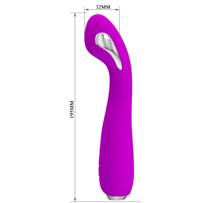 Pretty Love - Hector Rechargeable Electroshock Vibrator Waterproof Purple – G Spot Vibrator