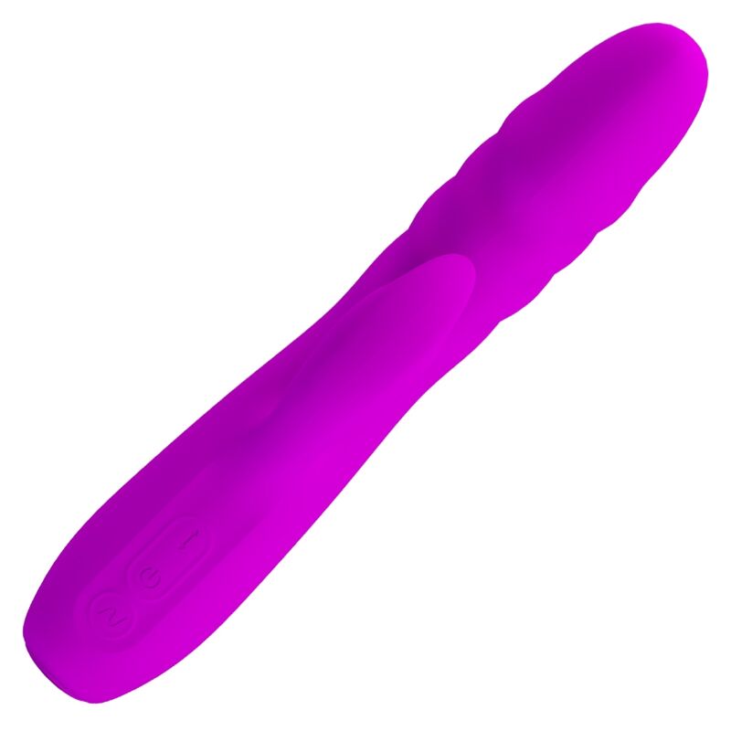 Pretty Love - Melanie Purple Rechargeable Rabbit Vibrator – G Spot Rabbit Vibrator