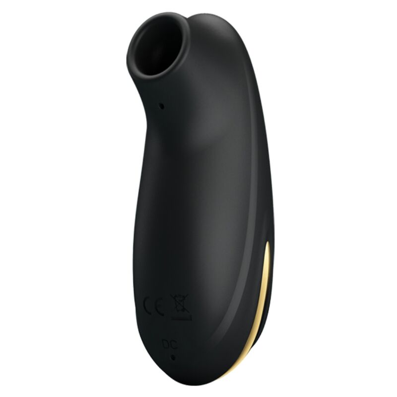 Pretty Love - Luxury Rechargeable Suction Massager Black – Clitoral Vibrator