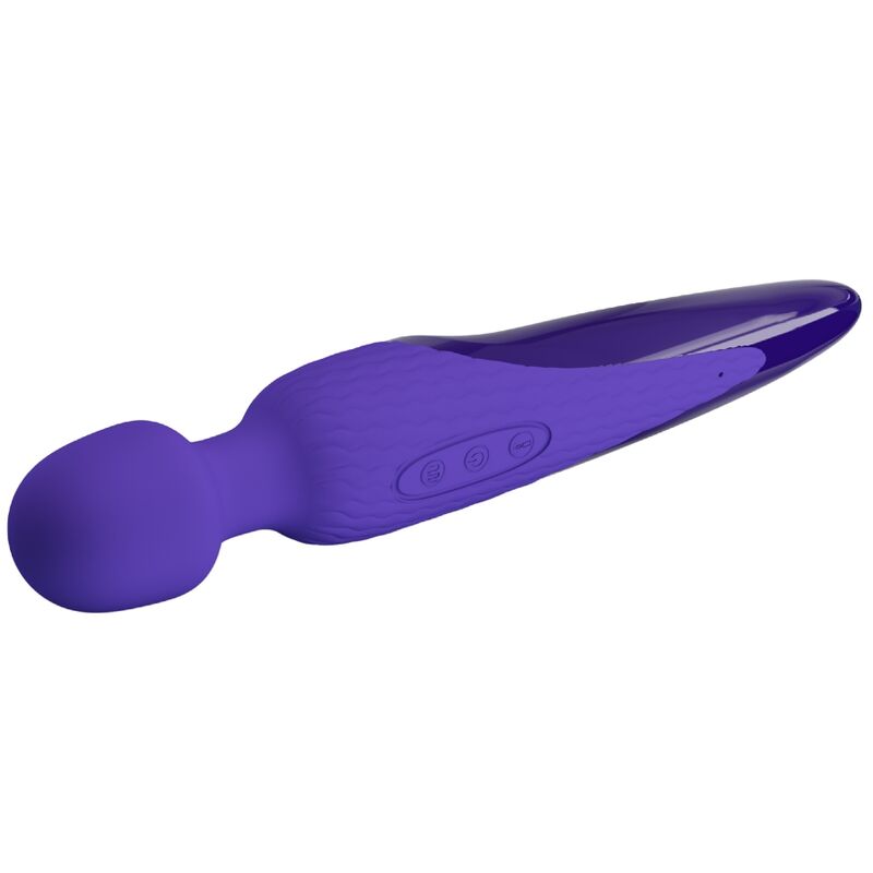 Pretty Love - Antony Youth Wand Vibrator Violet Heat Effect – Powerful Wand Vibrator