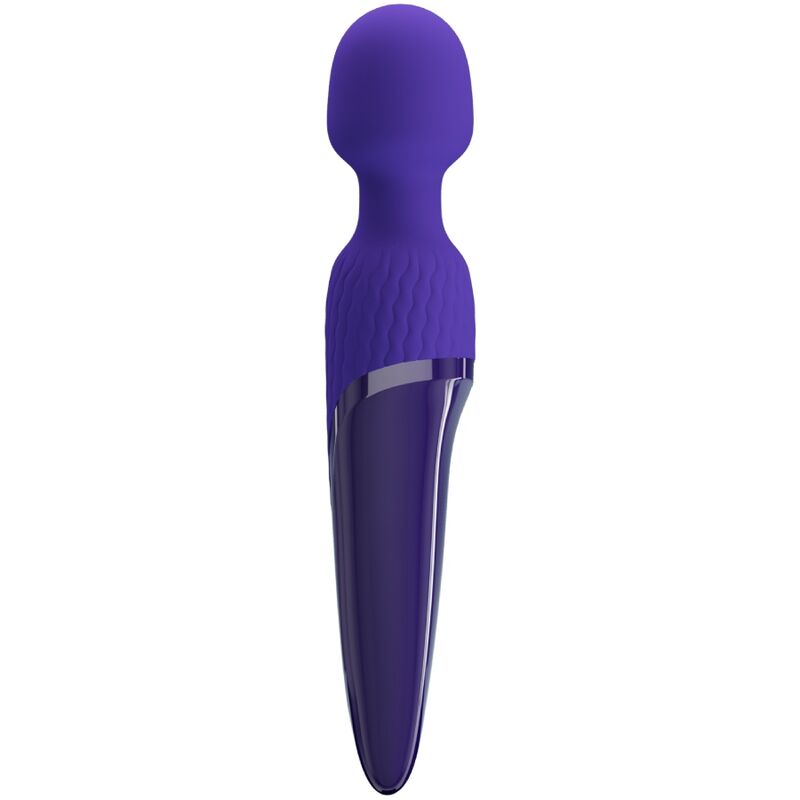 Pretty Love - Antony Youth Wand Vibrator Violet Heat Effect – Powerful Wand Vibrator