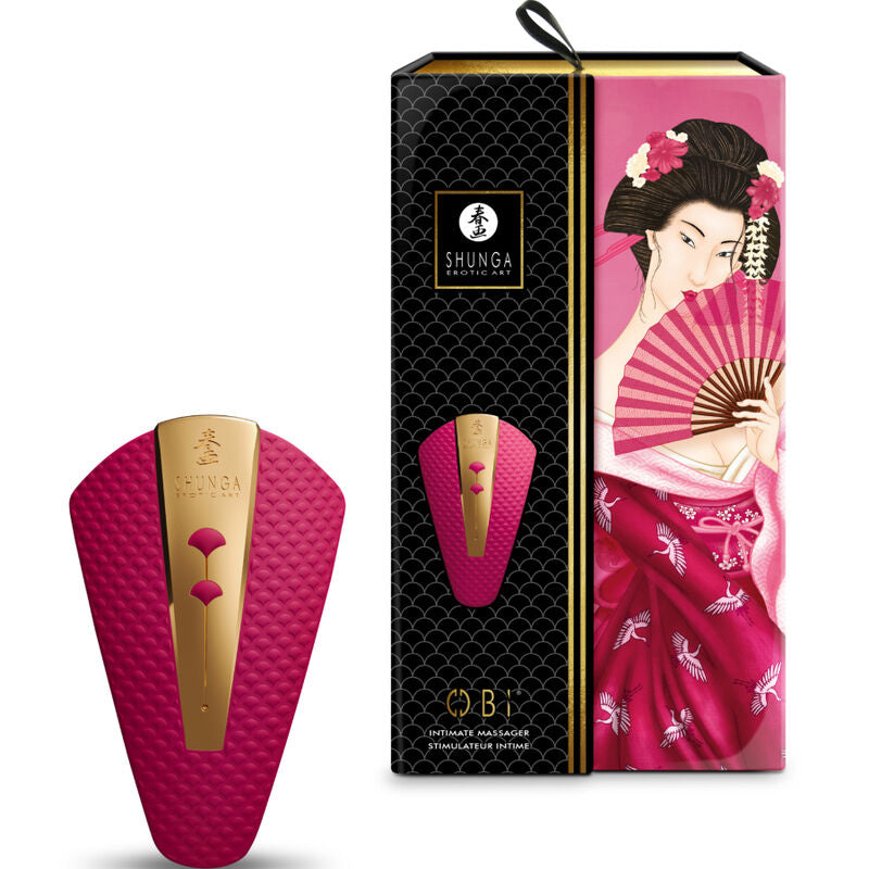 Shunga - Obi Intimate Massager Fuchsia – Clitoral Vibrator