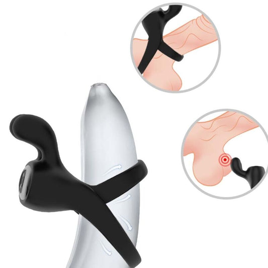 Armony - Ring Vibrator Rabbit Black – Rabbit Vibrator