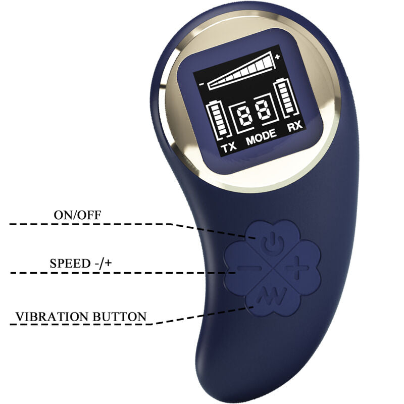 Pretty Love - Mina Vibrating Egg Remote Control Blue – Egg Vibrator