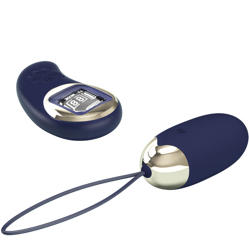 Pretty Love - Mina Vibrating Egg Remote Control Blue – Egg Vibrator
