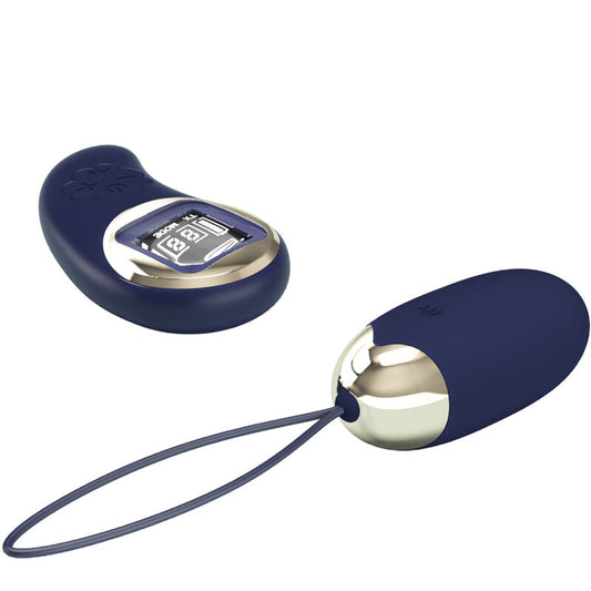 Pretty Love - Mina Vibrating Egg Remote Control Blue – Egg Vibrator
