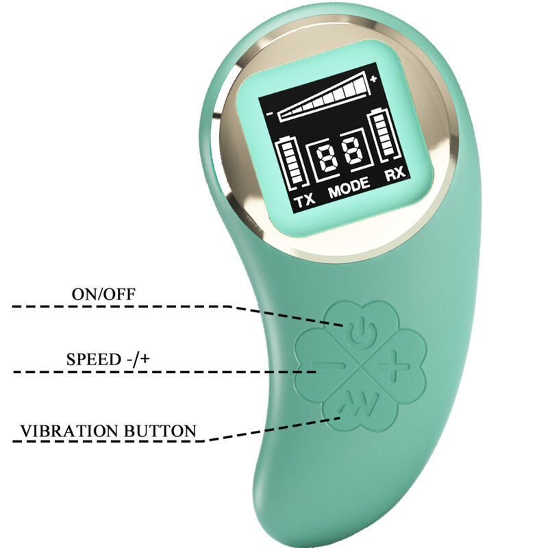 Pretty Love - Green Remote Control Vibrating Egg Mine – Egg Vibrator