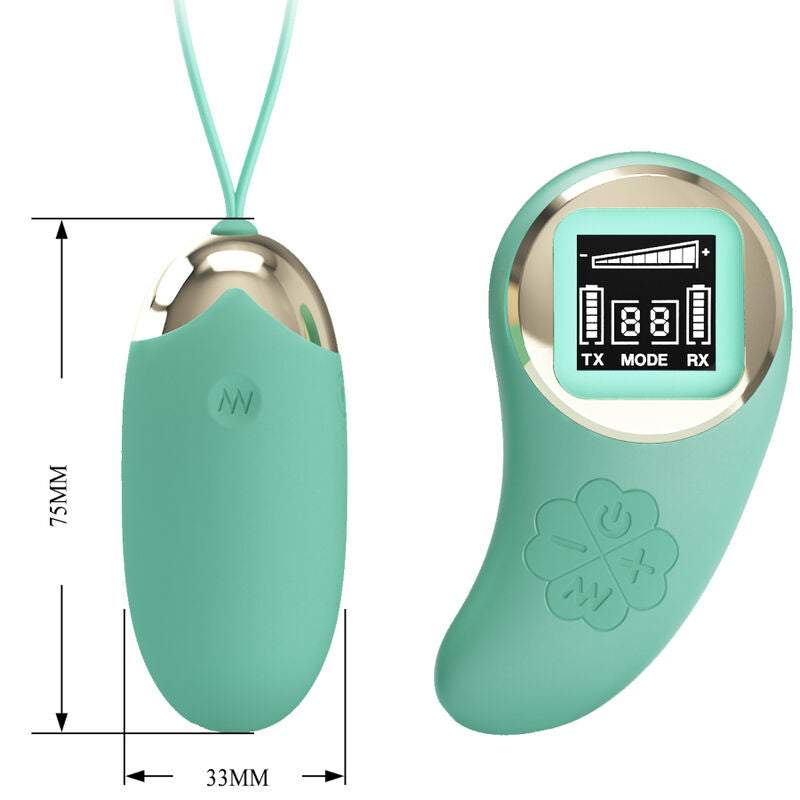 Pretty Love - Green Remote Control Vibrating Egg Mine – Egg Vibrator
