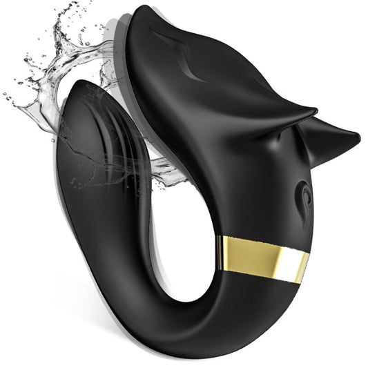 Armony - Fox Vibrator for Couples Remote Control Black – Remote Control Vibrator