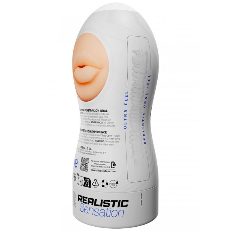Alive - Maxi Flex Male Masturbador Oral Size L – Male Masturbator