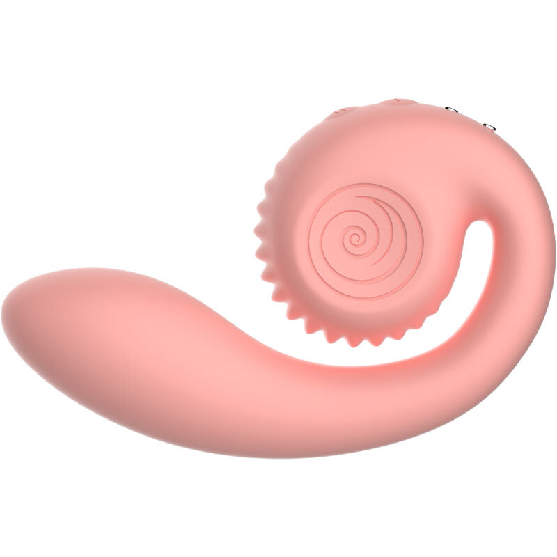 Snail Vibe - Gizi Dual Stimulator Pink – Rabbit Vibrator
