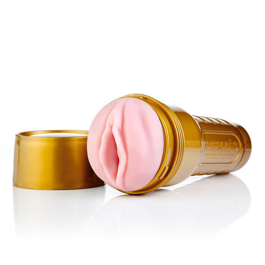 Fleshlight - Pink Lady Stamina Training Unit + Universal Launch + Aqua Quality Lubricant 50 ml – Water Based Lubricant