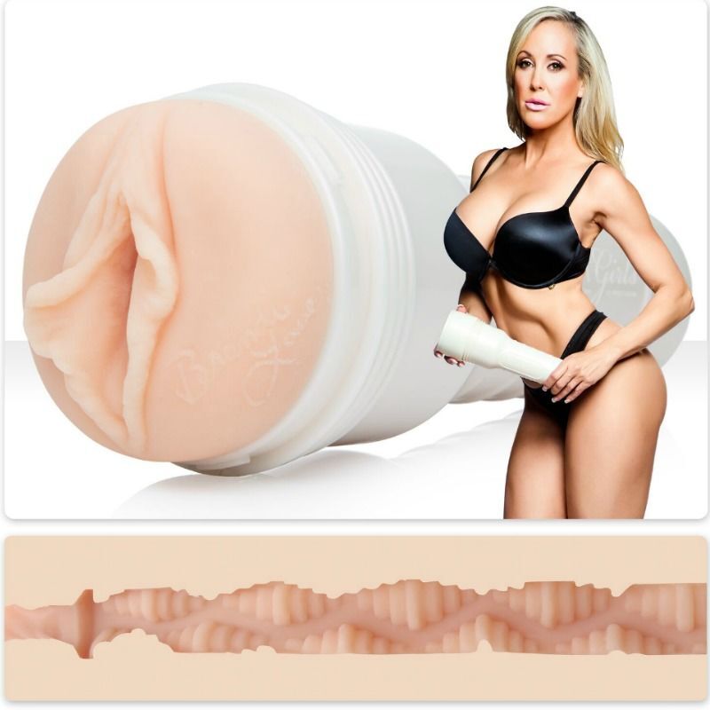 Fleshlight - Brandi Love Vagina + Universal Launch + Aqua Quality Lubricant 50 ml – Water Based Lubricant