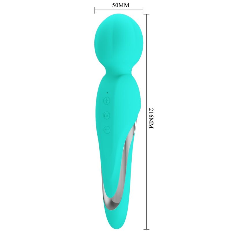 Pretty Love - Walter Vibrator Wand Aqua Green – Wand Vibrator