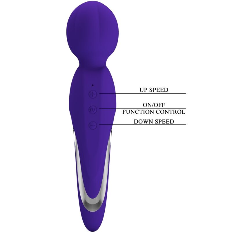 Pretty Love - Walter Vibrator Wand Purple – Wand Vibrator