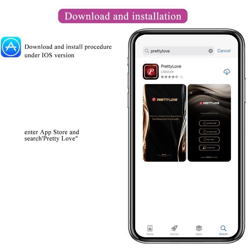 Pretty Love - Abner App Purple – Bullet Vibrator