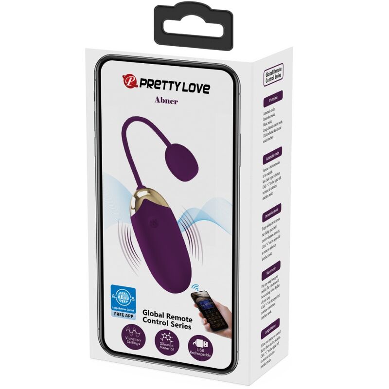 Pretty Love - Abner App Purple – Bullet Vibrator