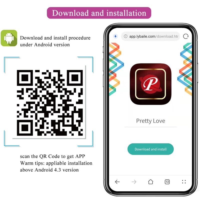 Pretty Love - Abner App Purple – Bullet Vibrator