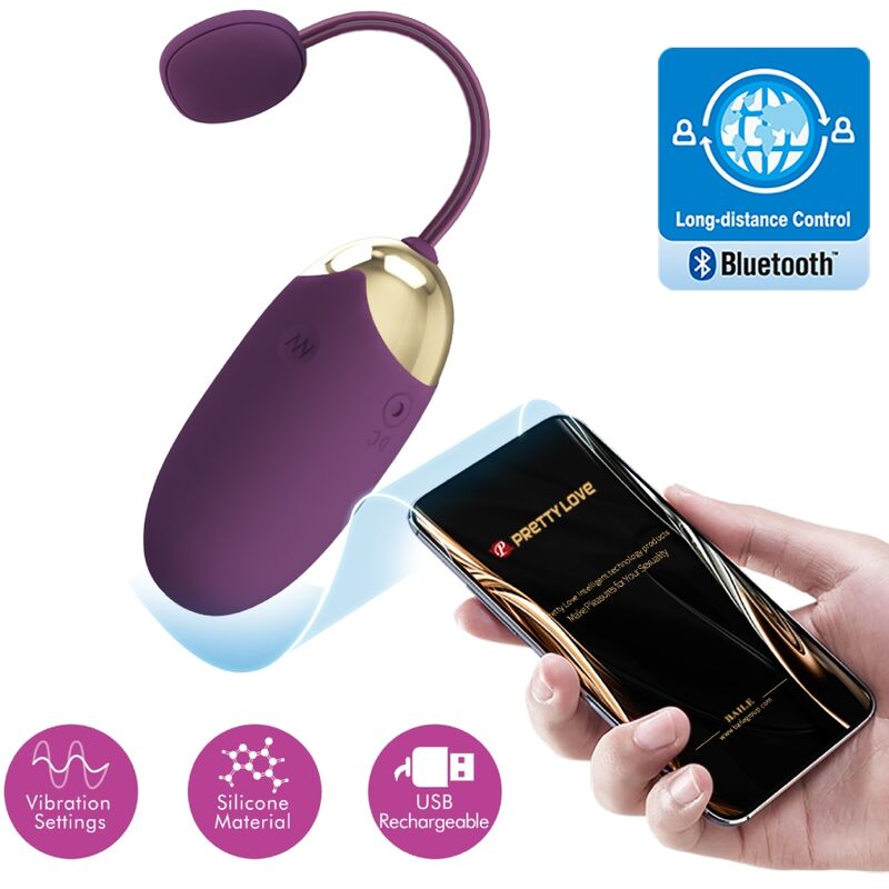 Pretty Love - Abner App Purple – Bullet Vibrator
