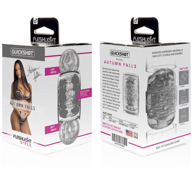 Fleshlight - Quickshot Double Masturbator Autumn Falls – Male Masturbator