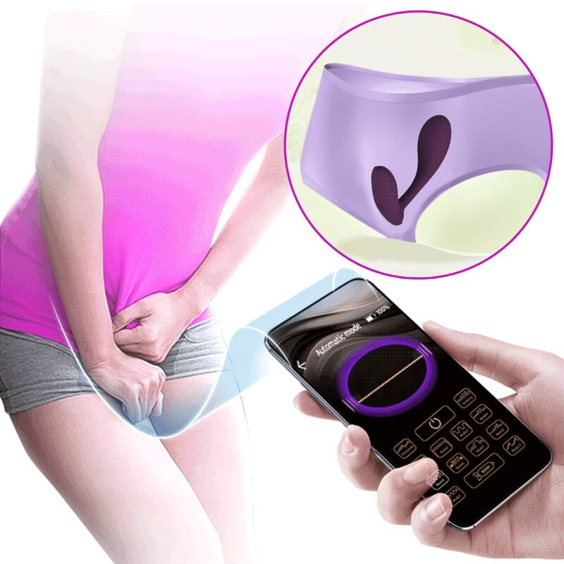 Pretty Love - Baird G-Spot 12 Vibrations Rechargeable Lila App – G Spot Vibrator