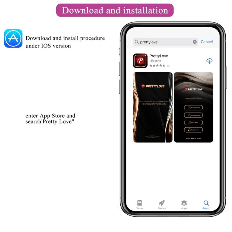 Pretty Love - Baird G-Spot 12 Vibrations Rechargeable Lila App – G Spot Vibrator