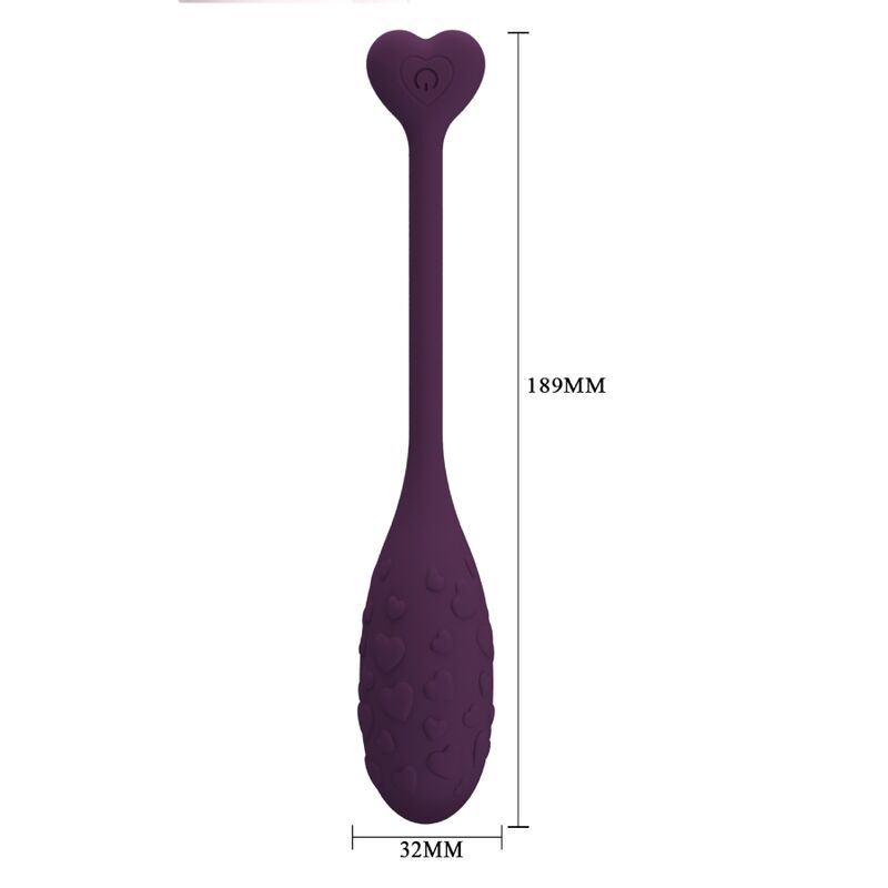 Pretty Love - Fisherman App Controlled Vibrating Egg Lila – Egg Vibrator