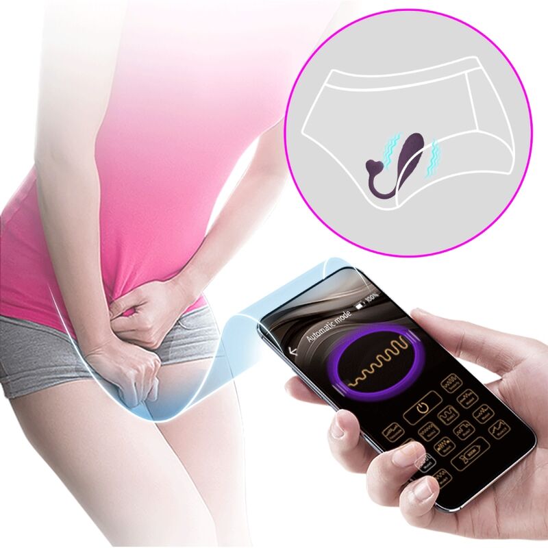 Pretty Love - Fisherman App Controlled Vibrating Egg Lila – Egg Vibrator
