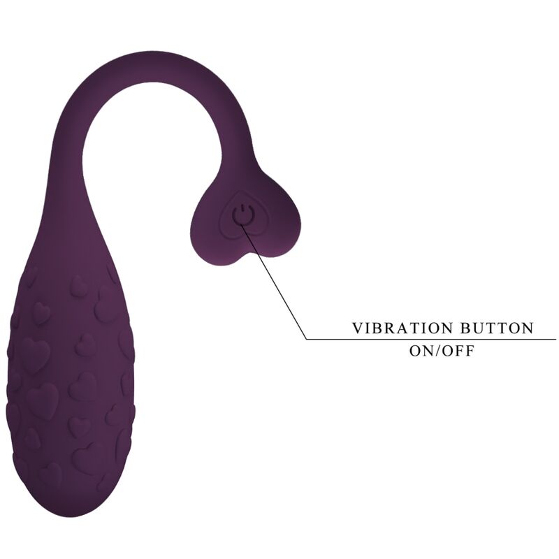 Pretty Love - Fisherman App Controlled Vibrating Egg Lila – Egg Vibrator
