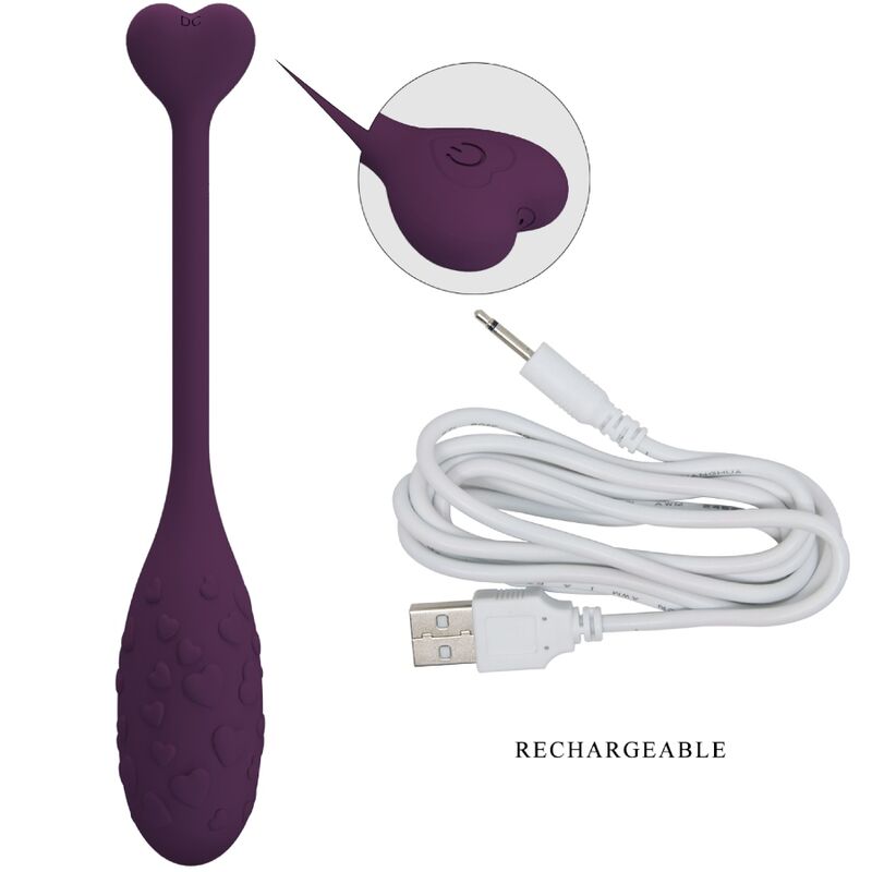 Pretty Love - Fisherman App Controlled Vibrating Egg Lila – Egg Vibrator