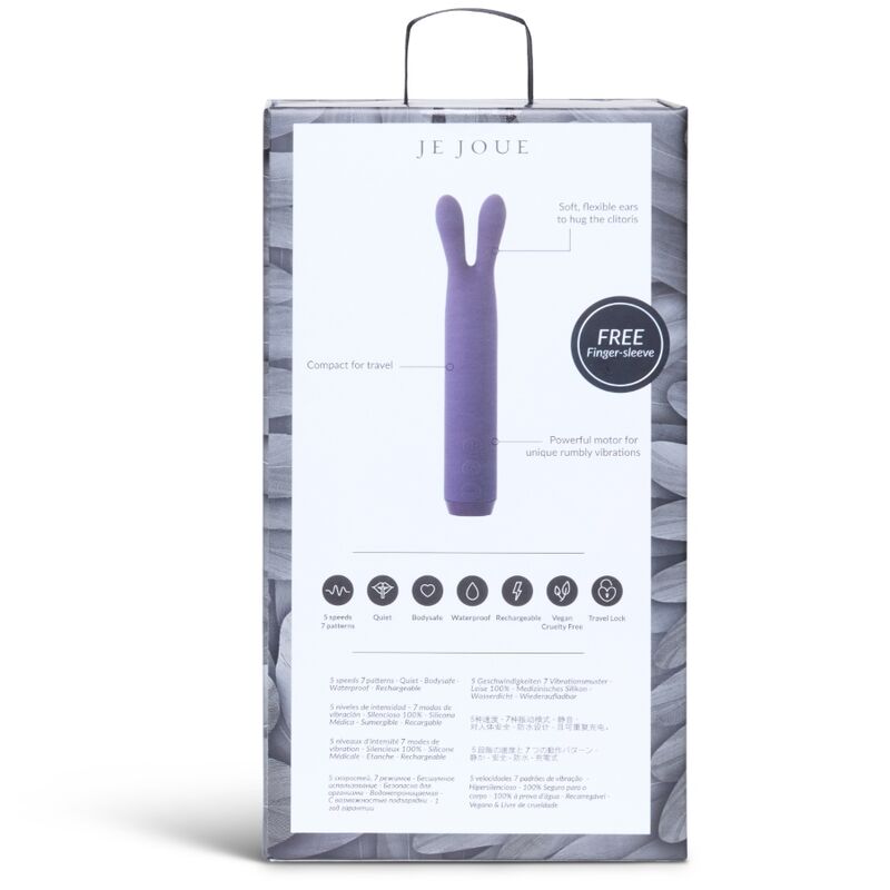Je Joue - Vibrating Bullet Rabbit Purple – Rabbit Vibrator