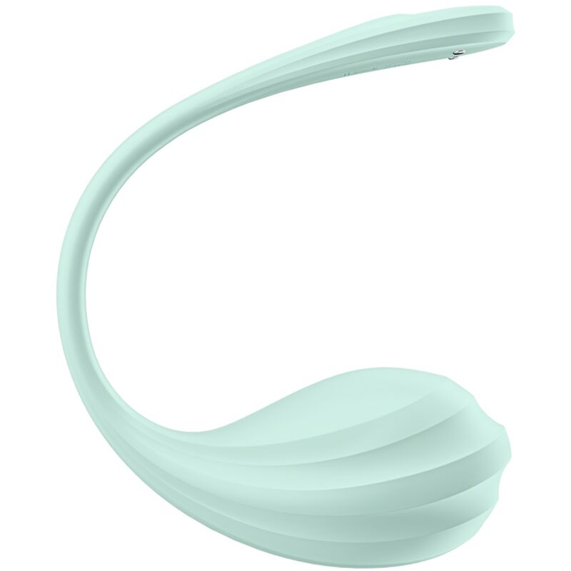Satisfyer - Smooth Petal g-Point Stimulator Water Green Free App – Clitoris Stimulator