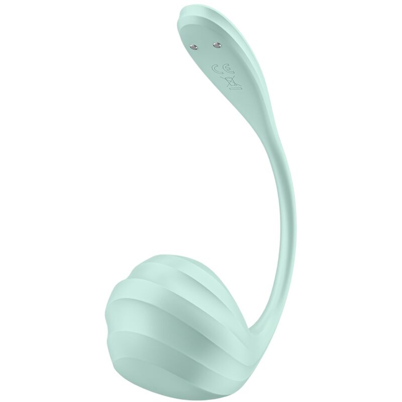Satisfyer - Smooth Petal g-Point Stimulator Water Green Free App – Clitoris Stimulator