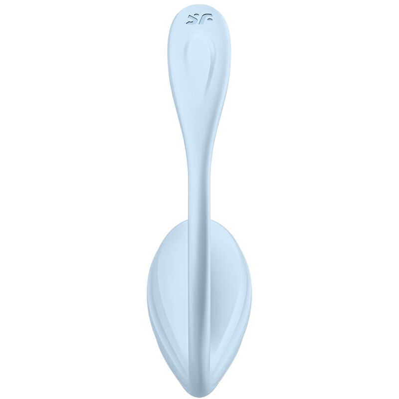 Satisfyer - Smooth Petal g-Point Stimulator Sky Blue Free App – Clitoris Stimulator