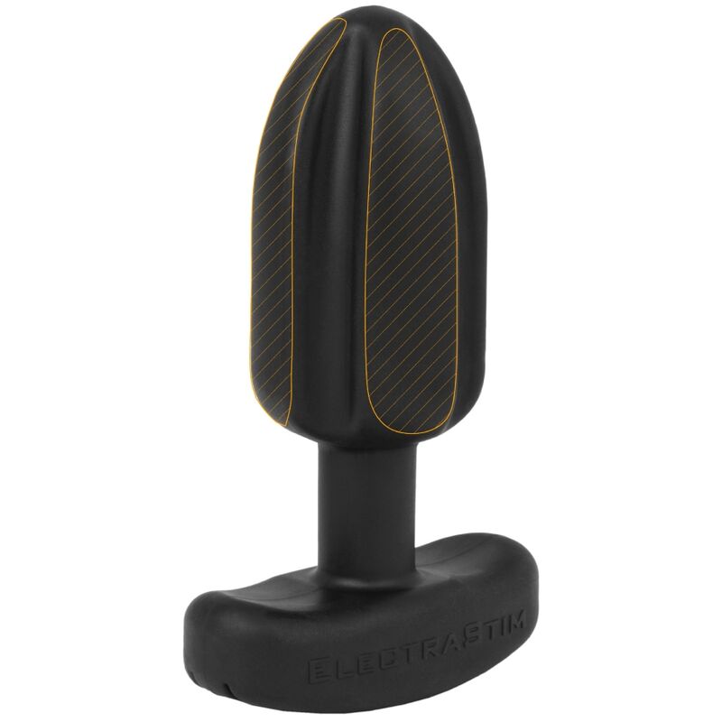 TARTARUS ANAL PLUG QUADRIPOLAR SILICONE BLACK | ElectraStim — Black