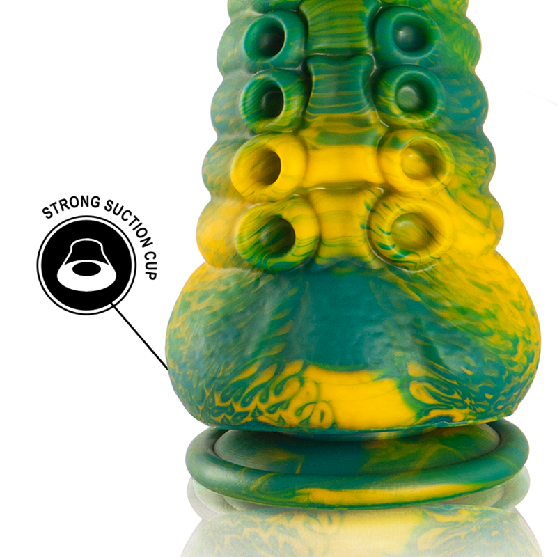 Cetus Green Tentacle Dildo | Epic — Large