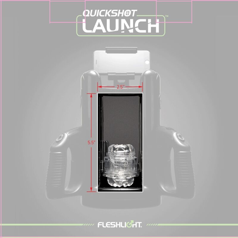 Fleshlight - Quickshot Launch Automatic Masturbator – Rechargeable Automatic Masturbator