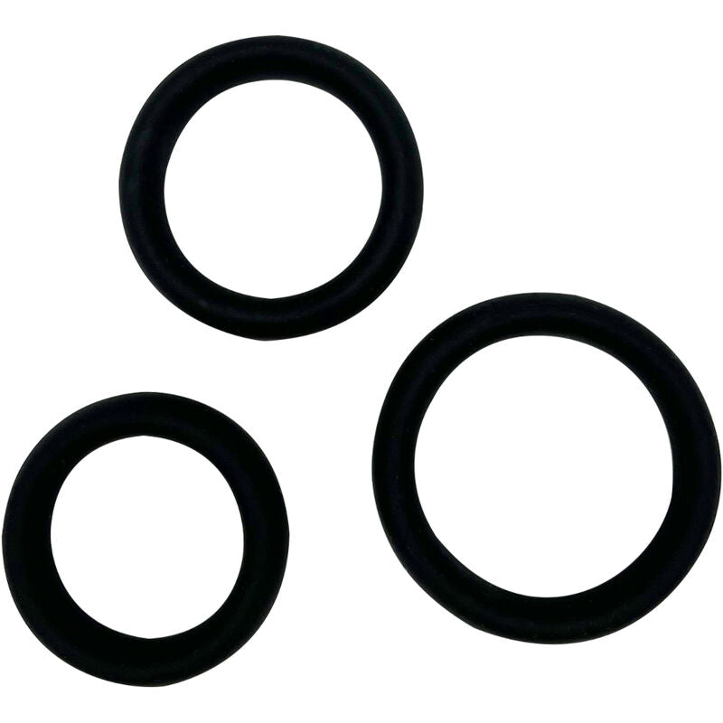 Alive - Kit Three Sensual Pleasure Rings – Water Based Lubricant