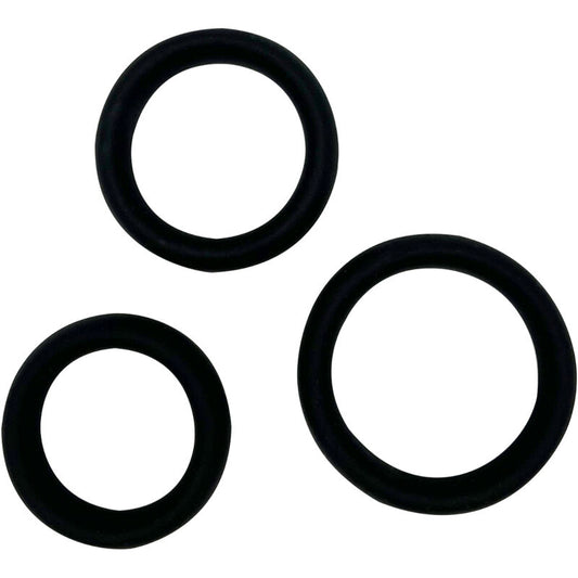 Alive - Kit Three Sensual Pleasure Rings – Water Based Lubricant
