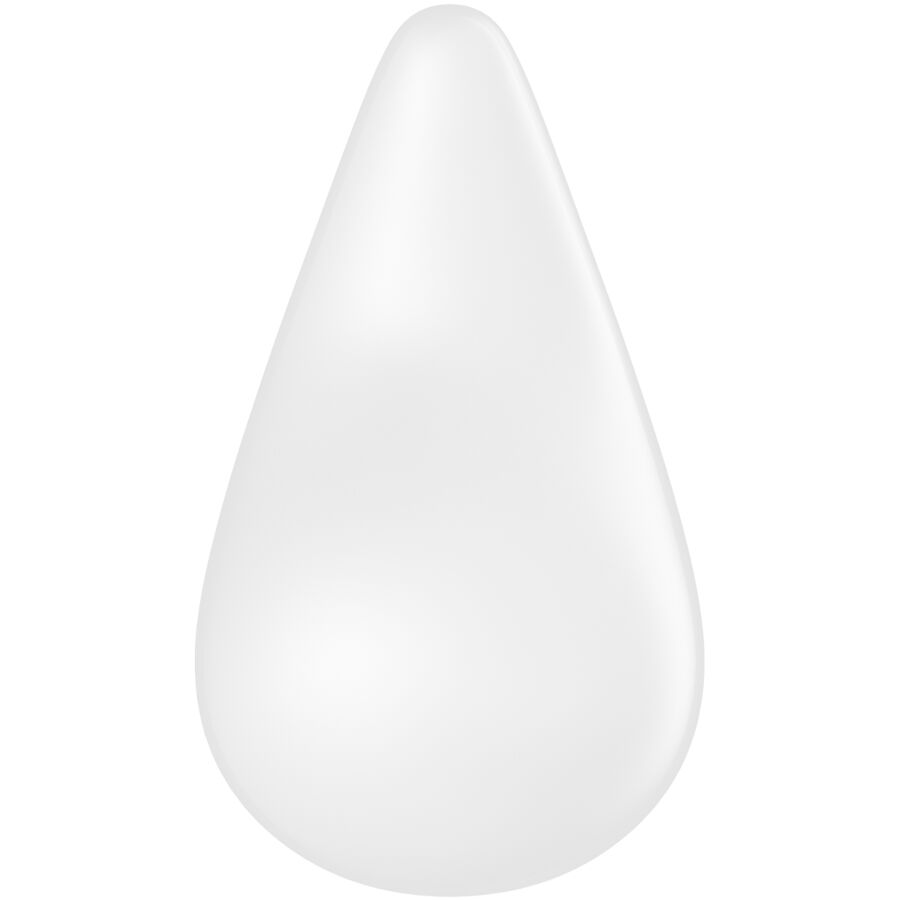 Satisfyer - Dew Drop Vibrator Lay-on White – Clitoral Vibrator