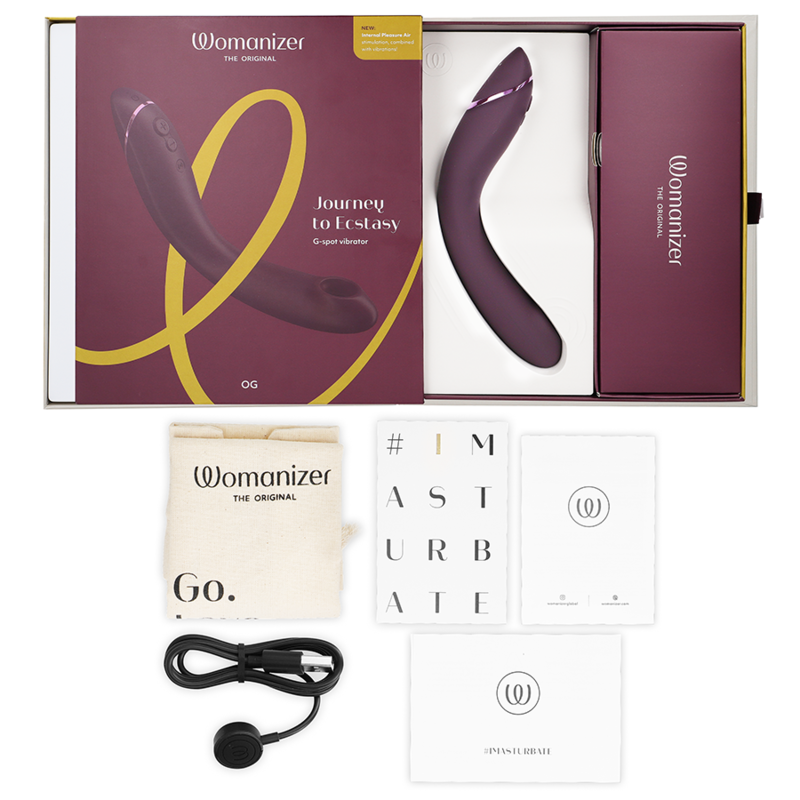 Womanizer - Og G-Spot Aubergine – G Spot Vibrator