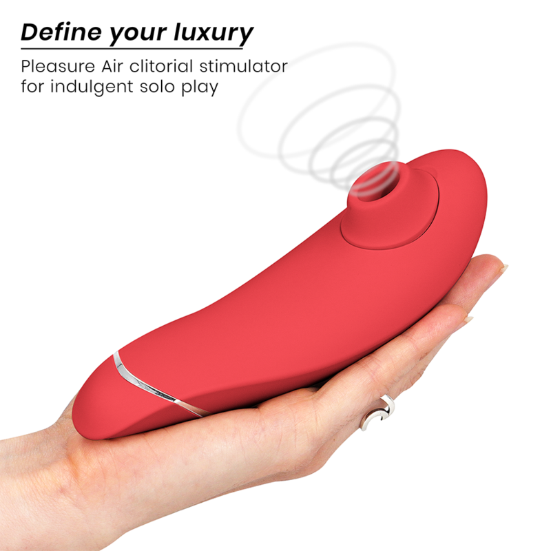 WOMANIZER - Premium 2 Clitoral Stimulator Raspberry