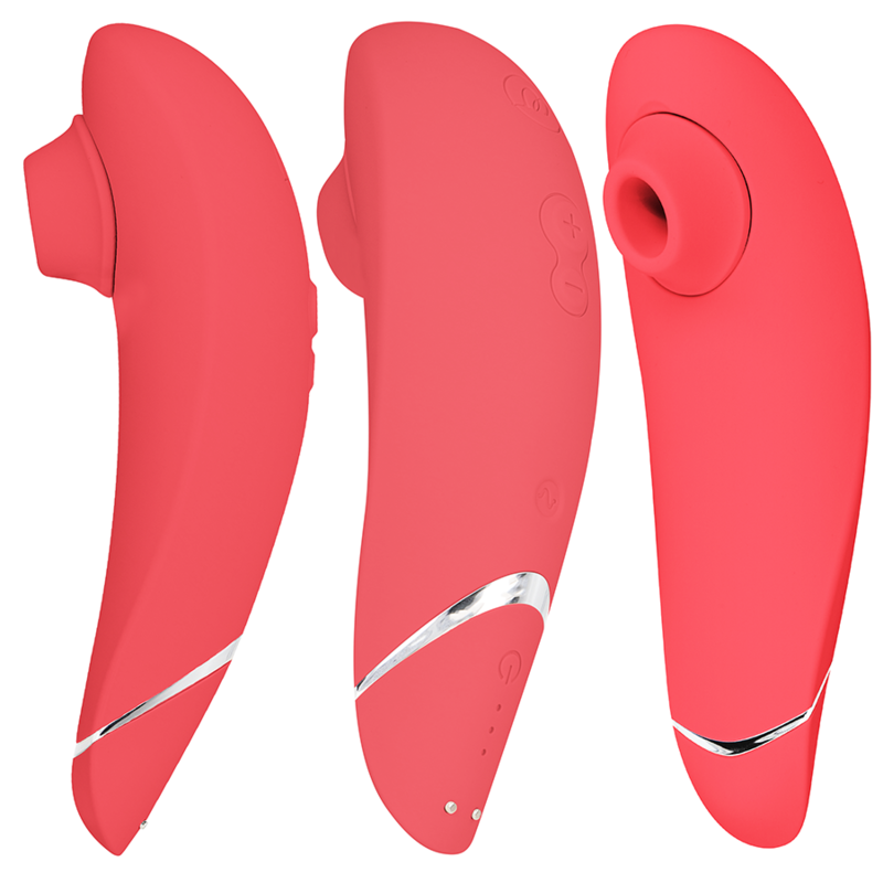 WOMANIZER - Premium 2 Clitoral Stimulator Raspberry