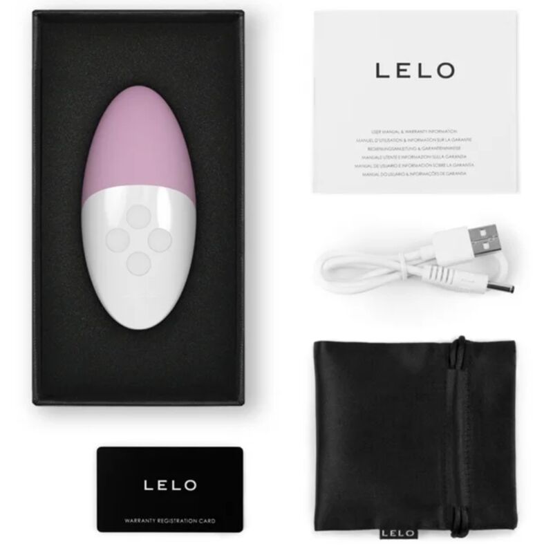 Lelo - Siri 3 Clitoris Massager Soft Pink – Clitoral Vibrator