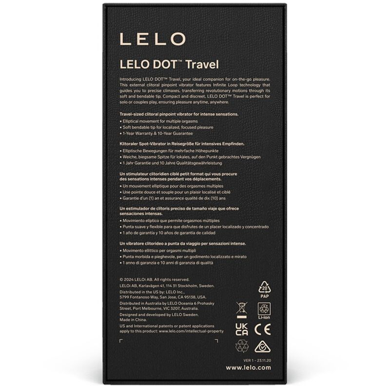 LELO - Dot Travel Clitoris Stimulator