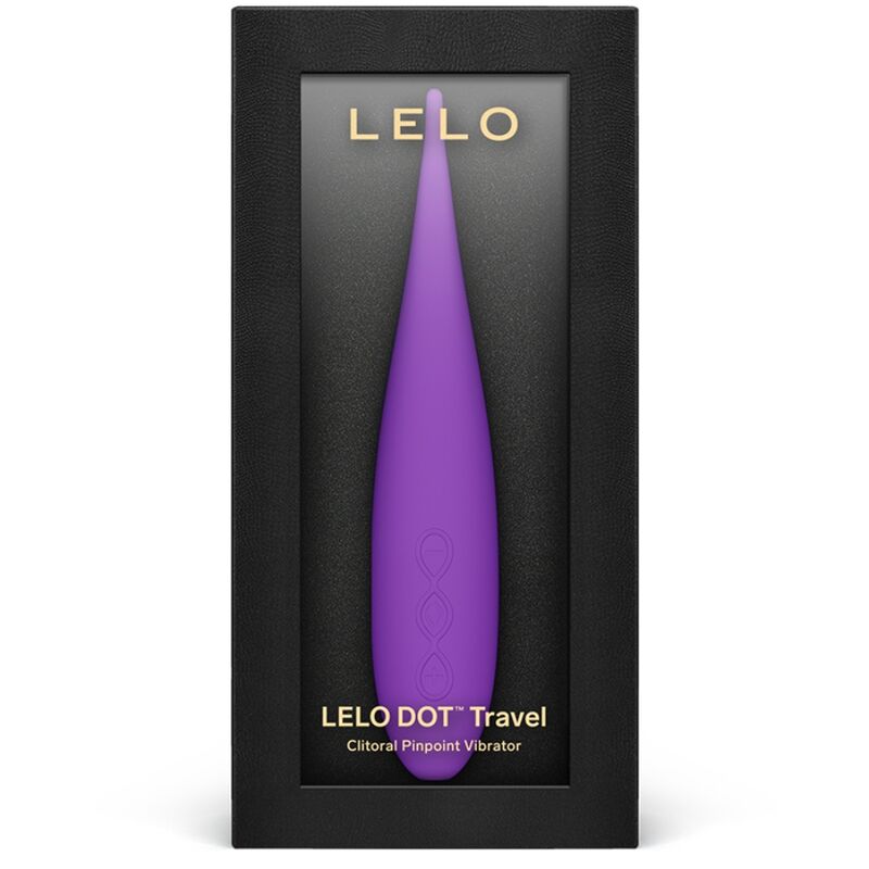 Lelo - Dot Travel Clitoris Stimulator Purple – Mini Clitoris Stimulator
