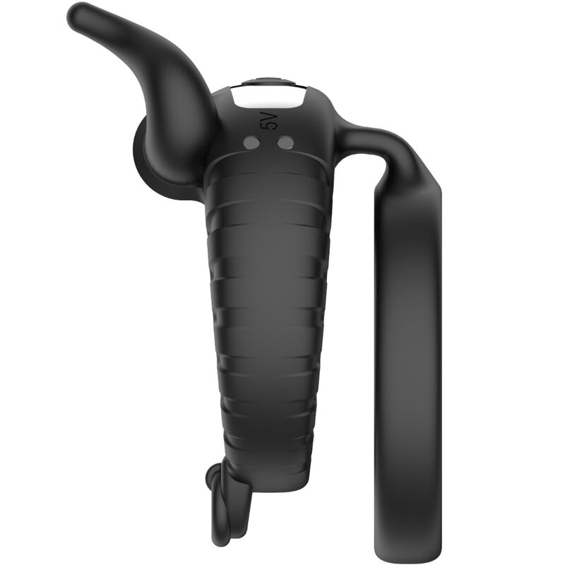 Armony - Bull'S Pasion Ring Vibrator 10 Speeds Black – Clitoral Vibrator